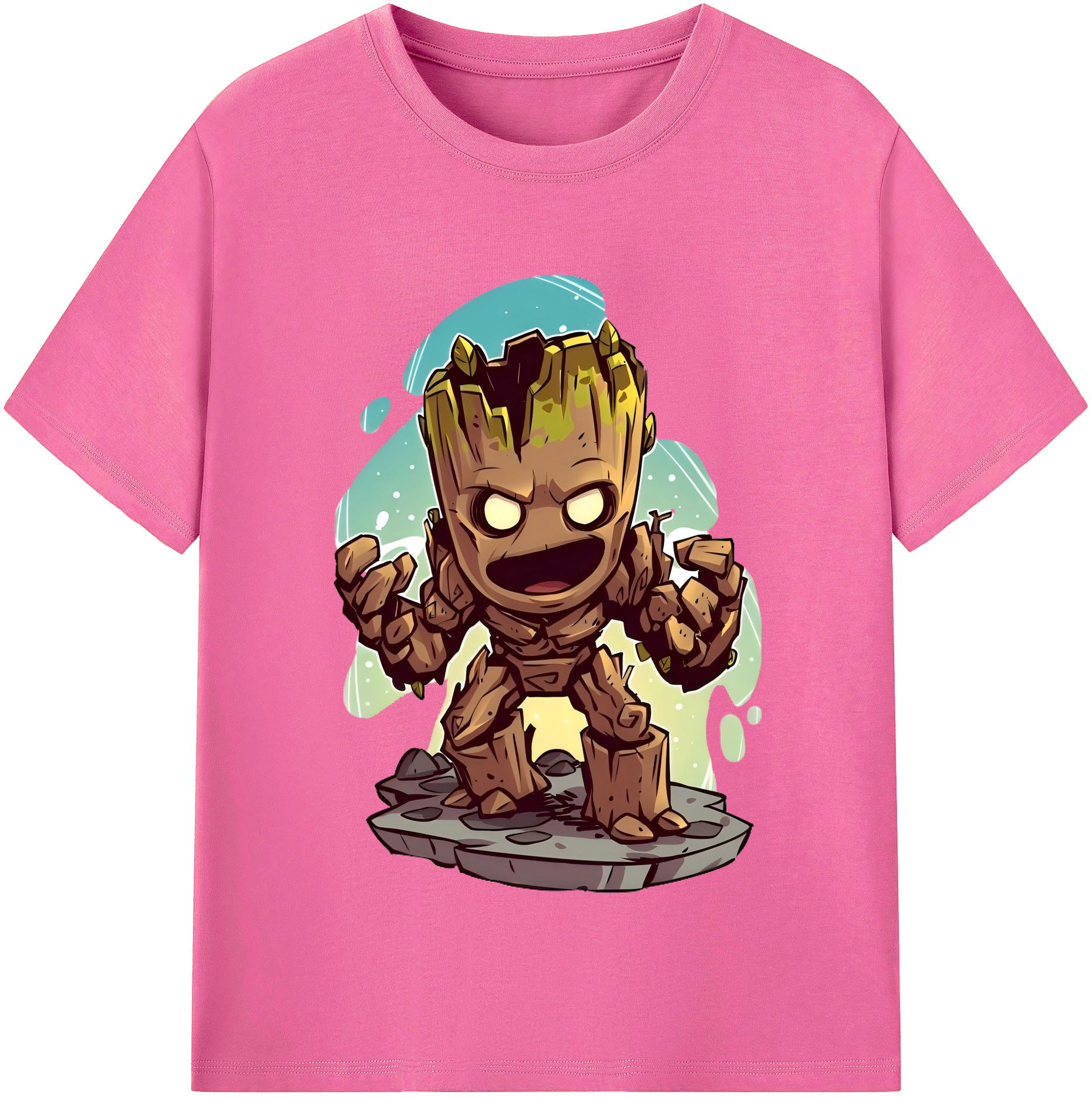 （画像用） アベンジャーズ The Avengers レディースカジュアルプリントTシャツ（綿100％）